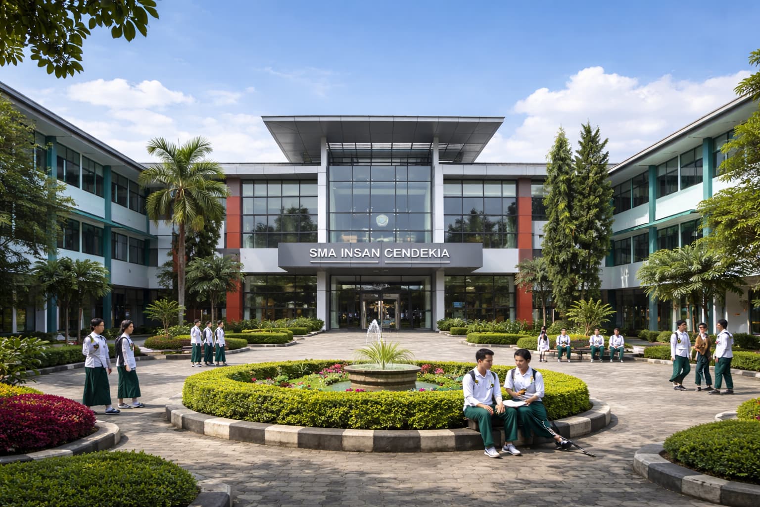Gedung SMA Insan Cendekia